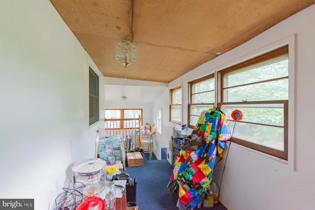 a very nice looking room with a large window