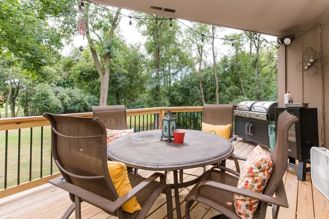 a view of balcony and patio