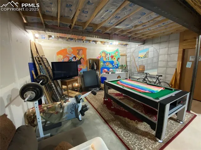 a view of storage and utility room