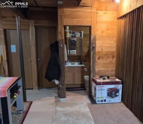 a view of an ocean from a balcony