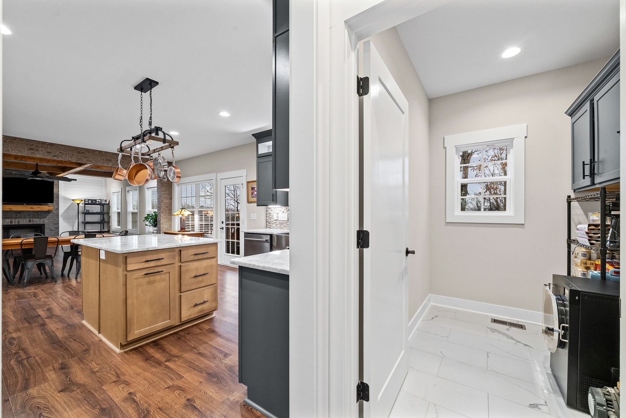 2854 Benton Ridge Road Palmyra, TN 37142 - Photo 21 of 64 a kitchen with a refrigerator and a stove