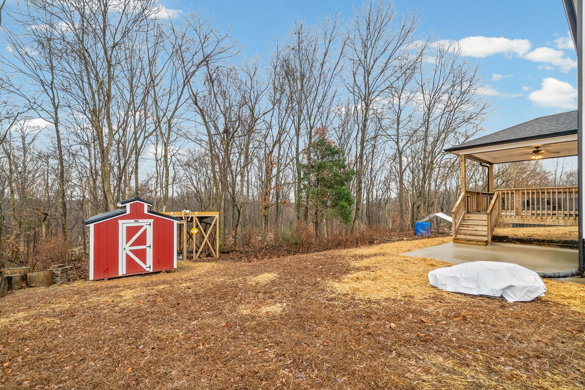 2854 Benton Ridge Road Palmyra, TN 37142 - Photo 49 of 64 a view of a street with large trees