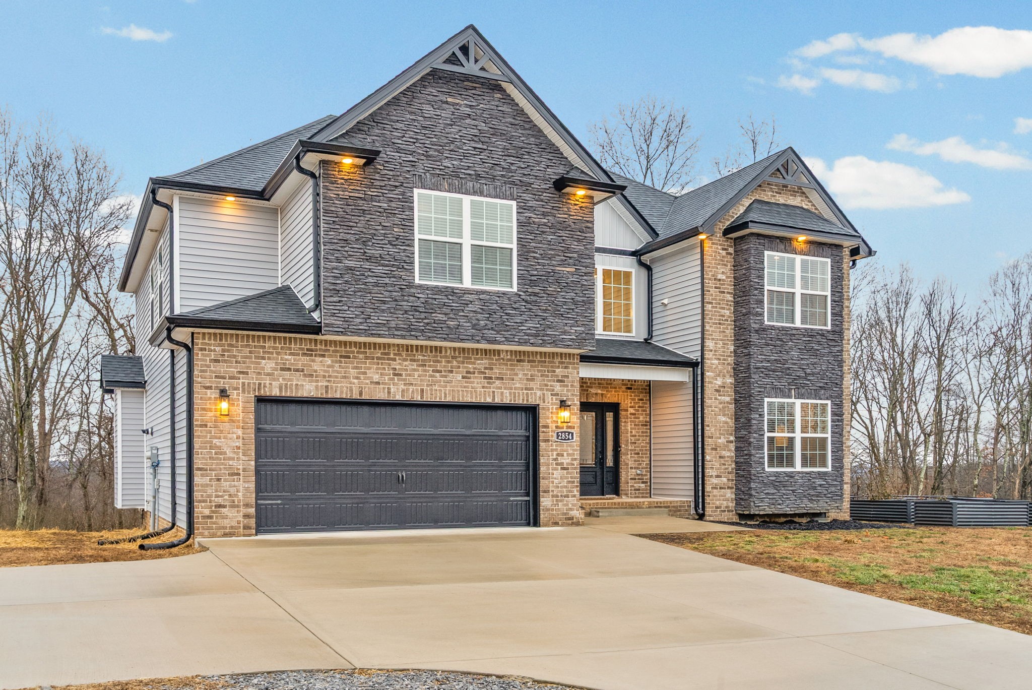 2854 Benton Ridge Road Palmyra, TN 37142 - Photo 60 of 64 a front view of a house with yard