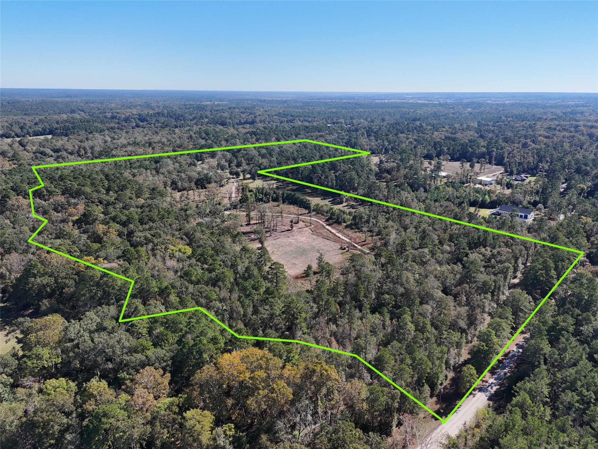 a view of a city with a mountain