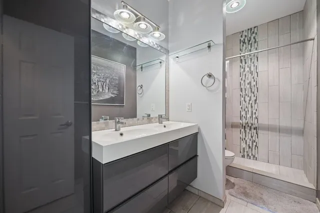 a view of a balcony with a pot