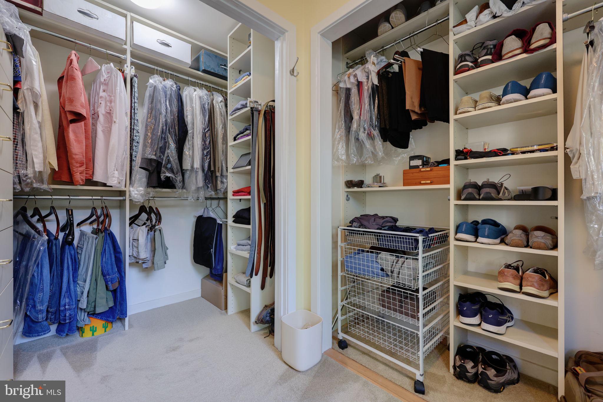 1410 Cedar Avenue McLean, VA 22101 - Photo 15 of 61 a view of walk in closet with clothes and shoes