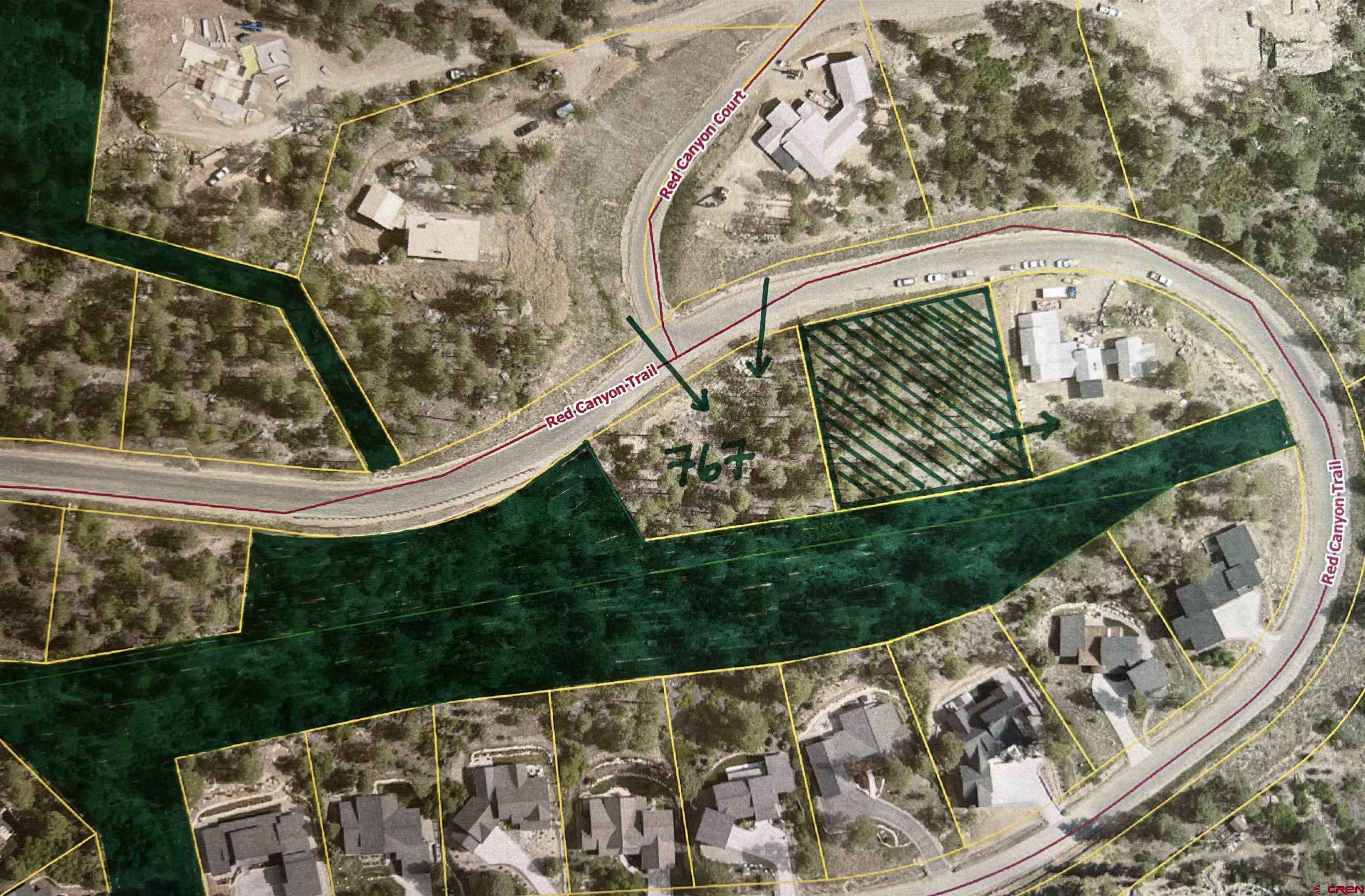 767 Red Canyon Trail Durango, CO 81301 - Photo 3 of 21 a view of swimming pool with a garden