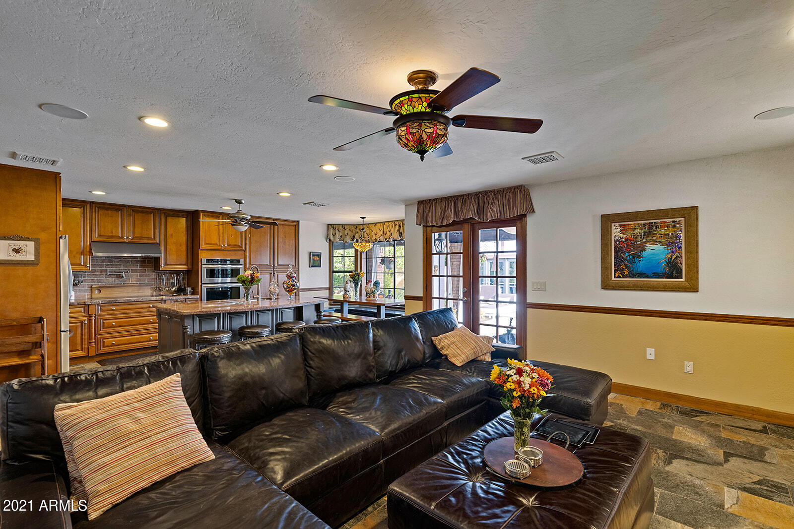 145 North Riata Street Gilbert, AZ 85234 - Photo 15 of 62 Family Room to Patio