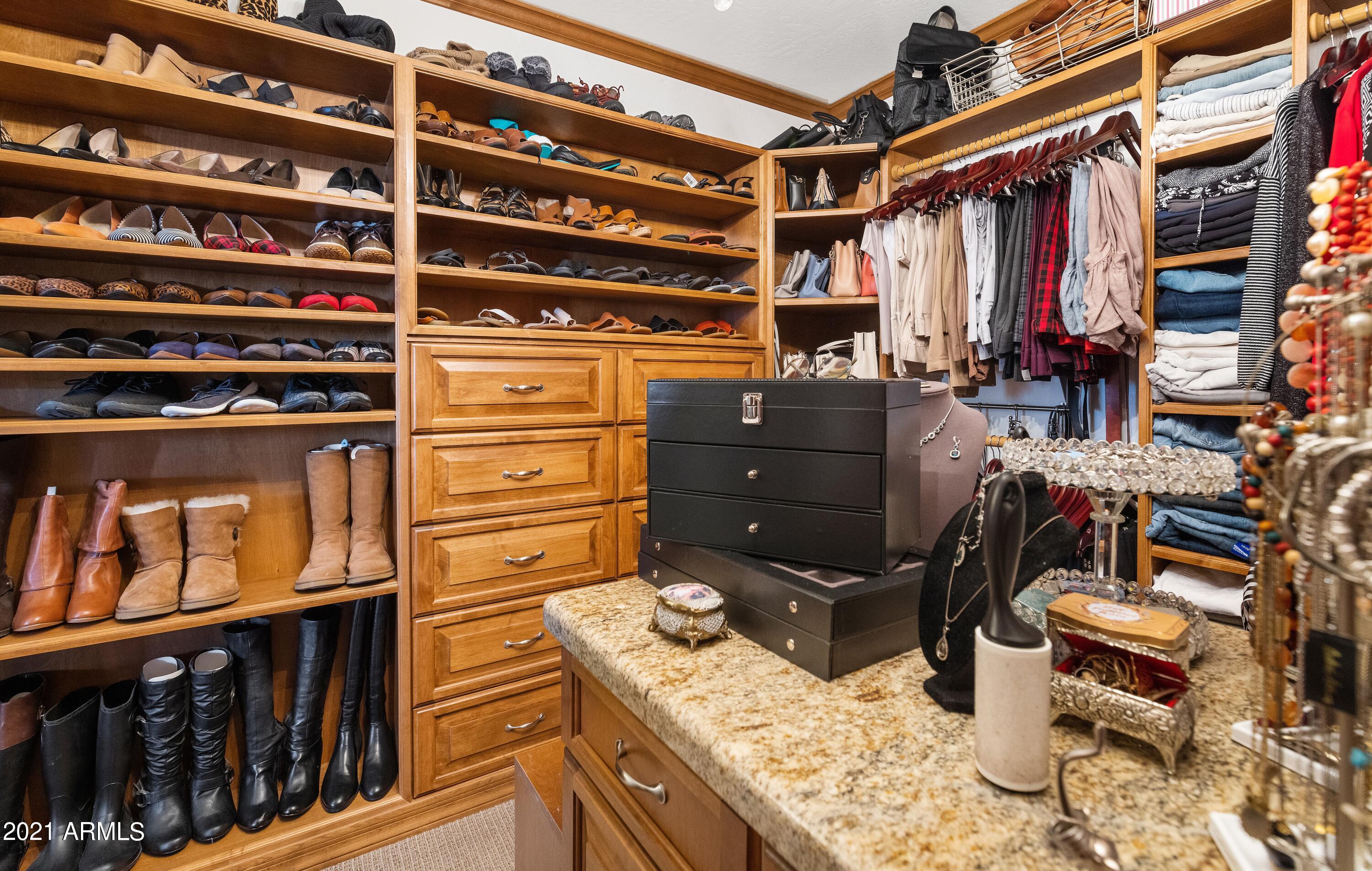145 North Riata Street Gilbert, AZ 85234 - Photo 48 of 62 Master Closet 1