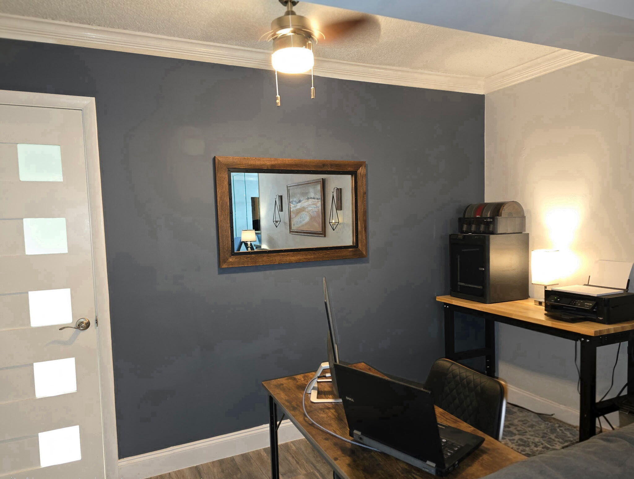 2720 Southwest 15th Street, Unit 2C Delray Beach, FL 33445 - Photo 12 of 31 a view of a workspace with furniture