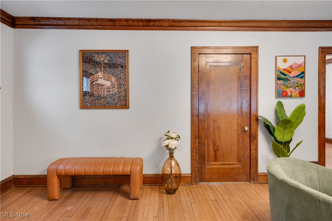 2016 Rossmoor Road Cleveland Heights, OH 44118 - Photo 8 of 46 Foyer entrance featuring baseboards and hardwood / wood-style floors