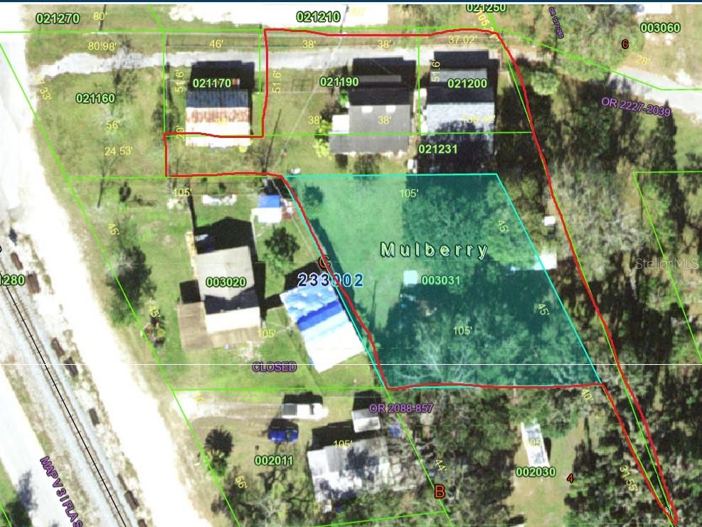 404 Northwest 7th Street Mulberry, FL 33860 - Photo 22 of 22 a view of yard