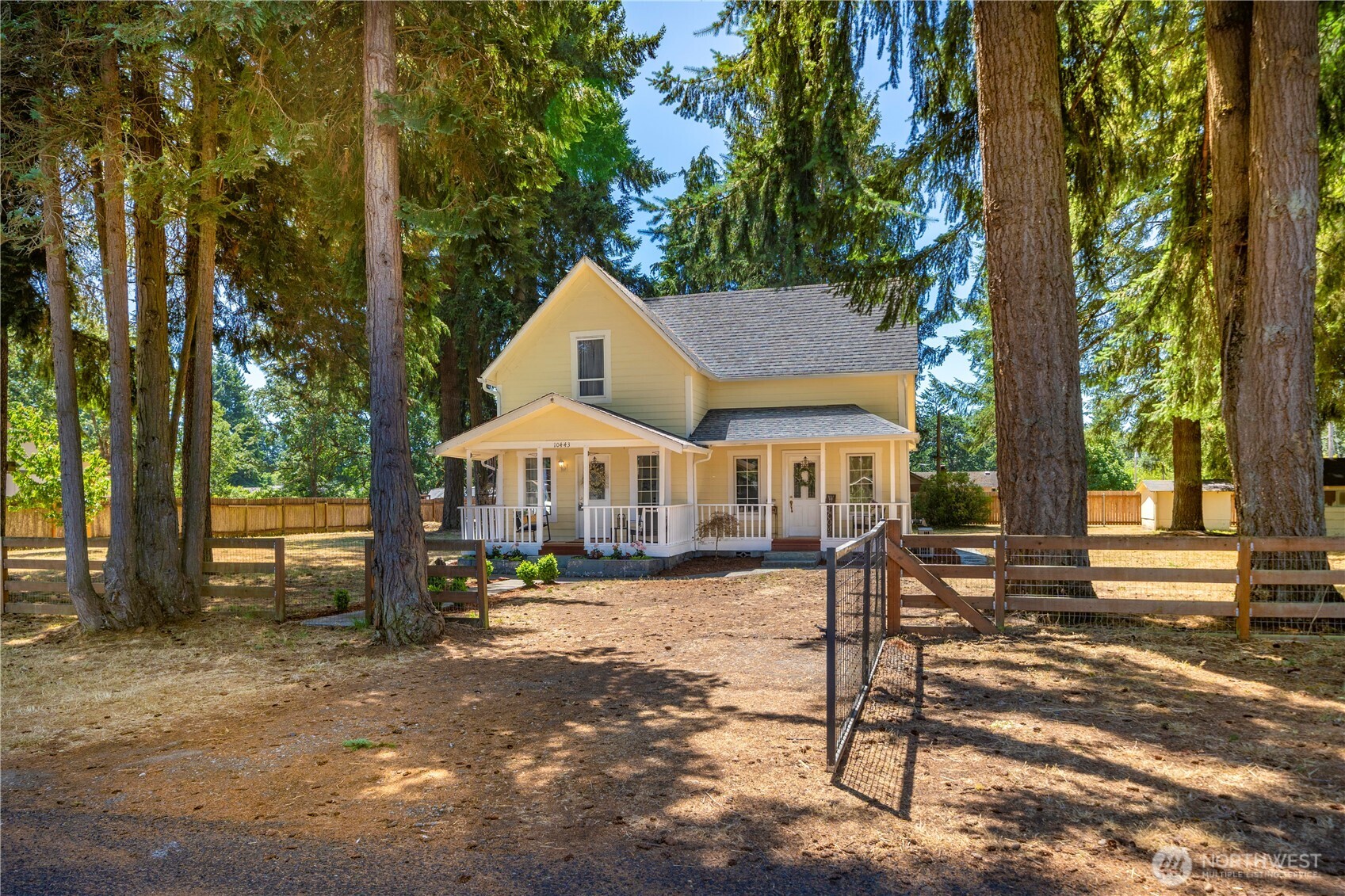 10443 184th Avenue Southwest Rochester, WA 98579 - Photo 1 of 38 a front view of a house with a yard