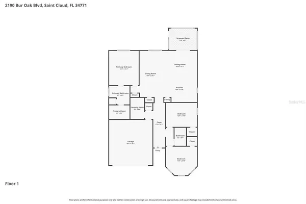 $385,000 | 2190 Bur Oak Boulevard, St. Cloud, FL 34771