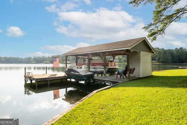 a house with a garden