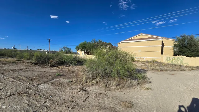 a view of a pathway with a yard