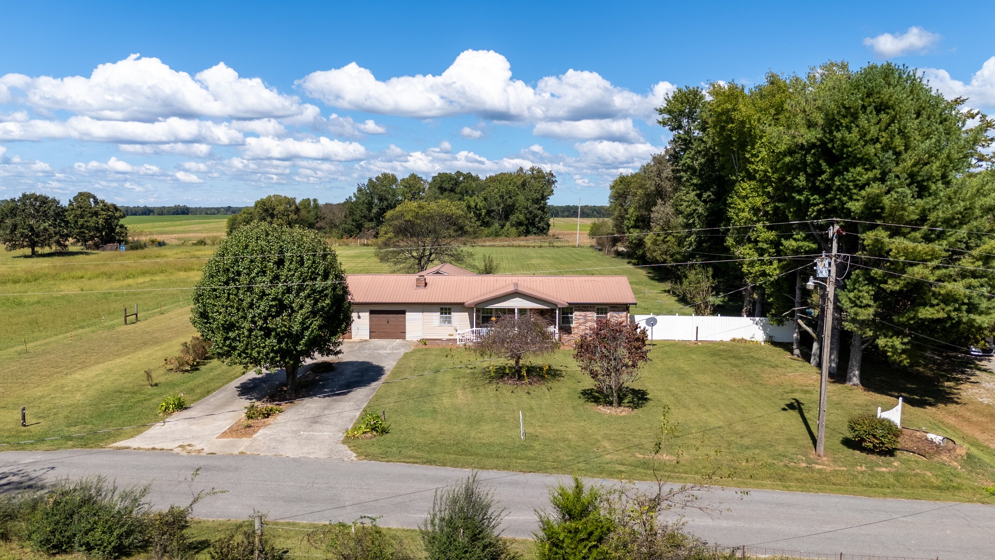 406 Asia Road Winchester, TN 37398 - Photo 2 of 30 an aerial view of a house with garden space