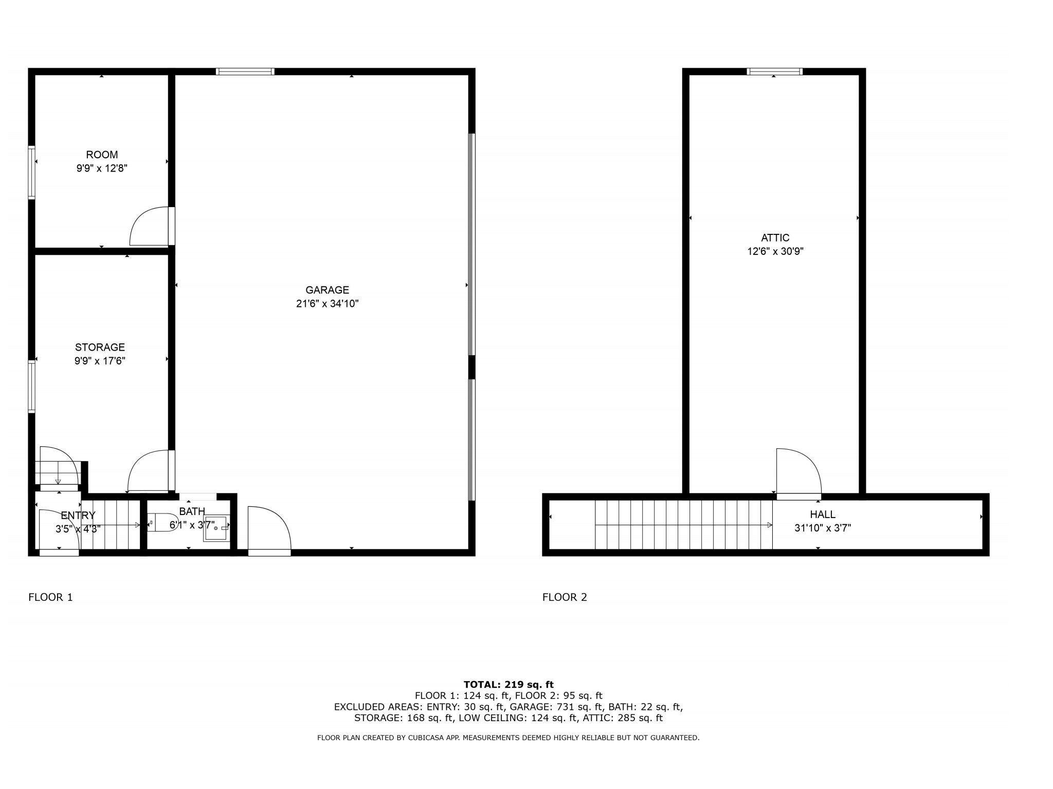 4655 Andrews Road Medford, OR 97501 - Photo 28 of 28 Garage Floor Plan