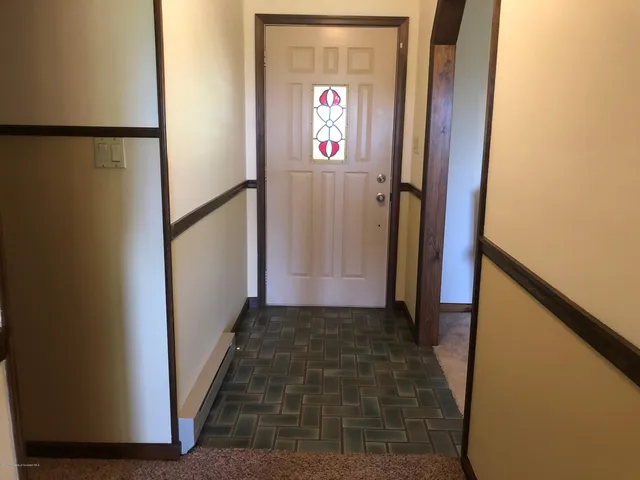 a view of an entryway