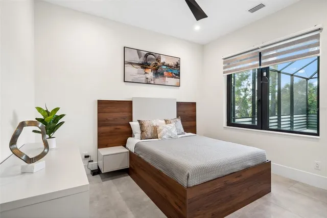 a view of a terrace with seating space