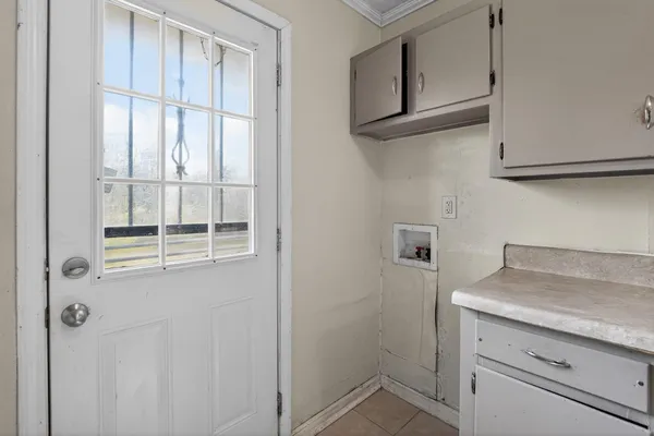 a view of cabinets