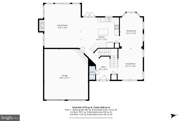 $950,000 | 105 Bugle Court Northeast, Leesburg, VA 20176