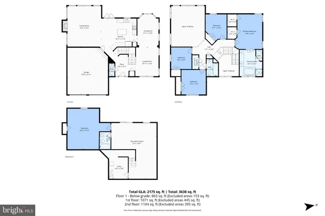 $950,000 | 105 Bugle Court Northeast, Leesburg, VA 20176