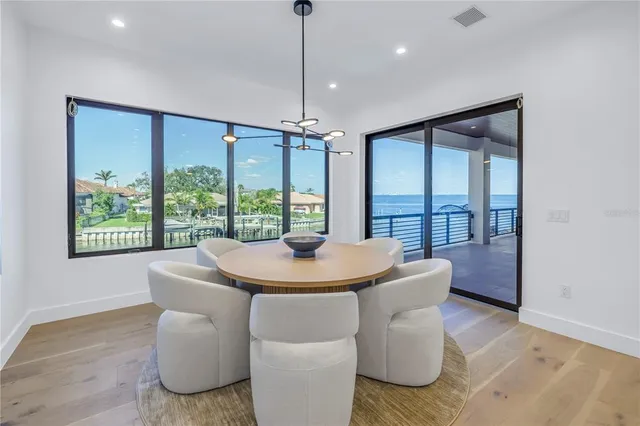 a room with closet and mirror