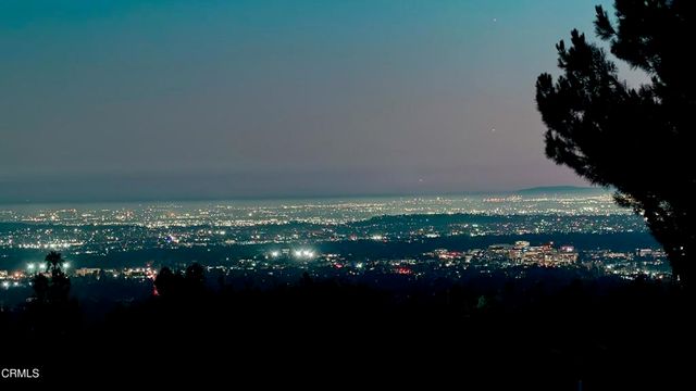 a view of city and ocean