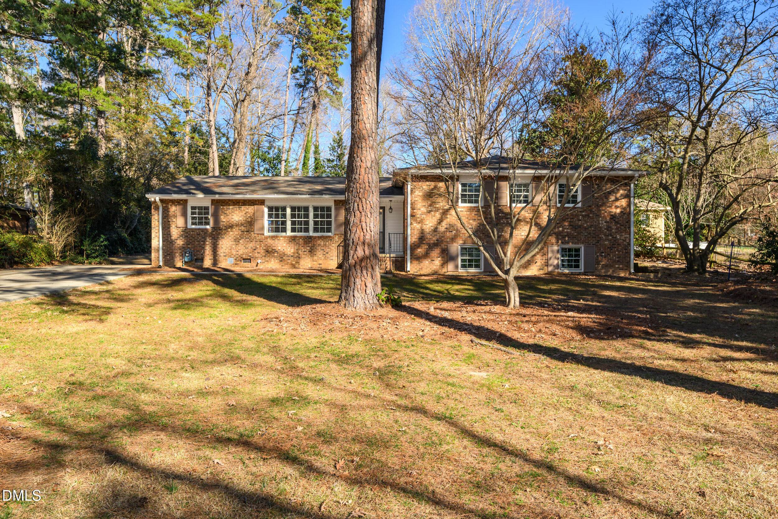 3726 Swift Drive Raleigh, NC 27606 - Photo 2 of 40 a view of a house with snow on the wall