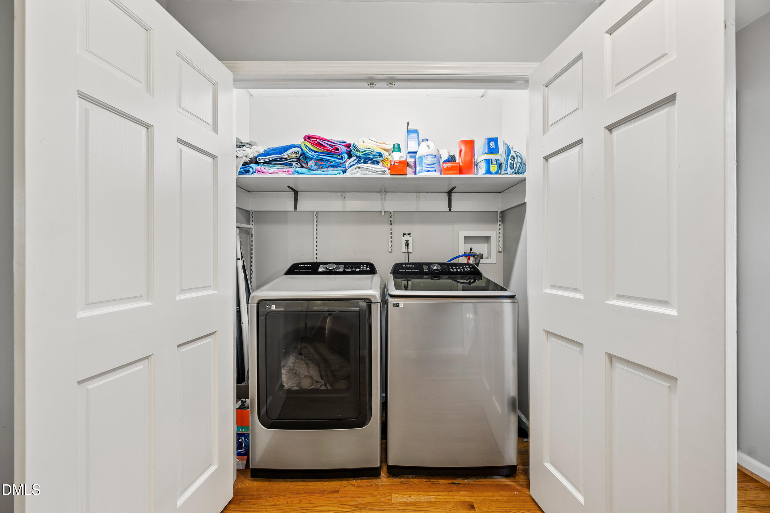 3726 Swift Drive Raleigh, NC 27606 - Photo 26 of 40 a utility room with dryer and washer