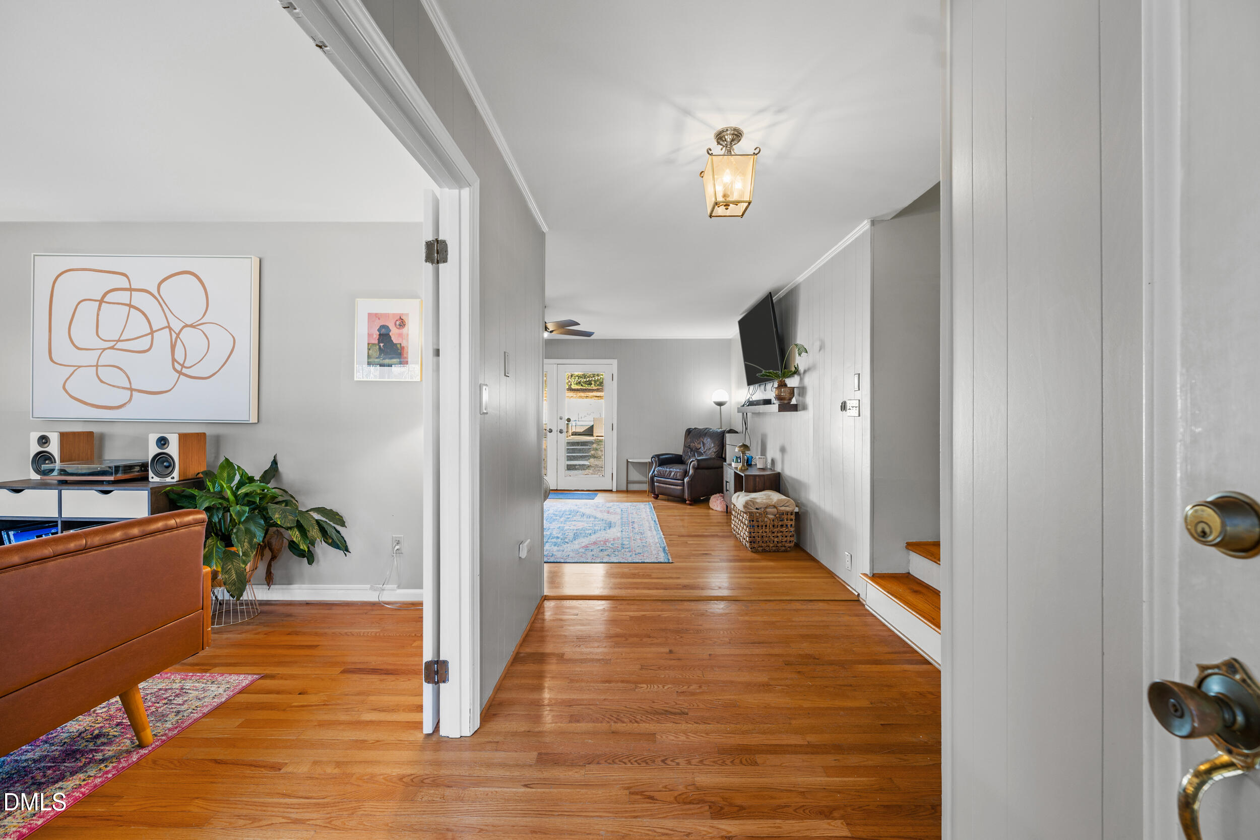 3726 Swift Drive Raleigh, NC 27606 - Photo 3 of 40 a view interior of the house and wooden floor