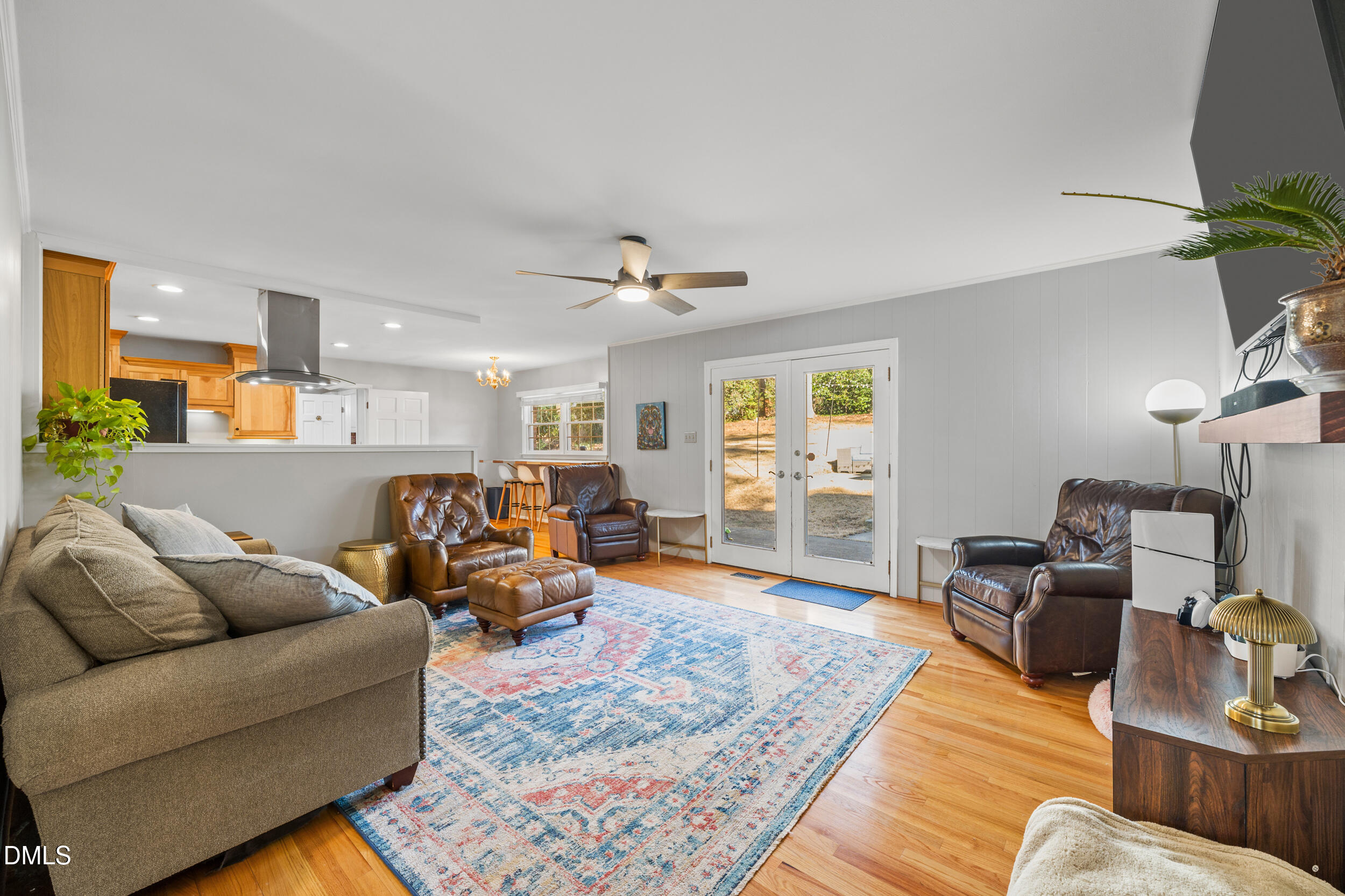 3726 Swift Drive Raleigh, NC 27606 - Photo 9 of 40 a living room with furniture kitchen view and a window