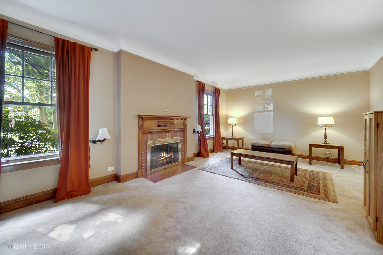 10151 South Bell Avenue Chicago, IL 60643 - Photo 5 of 22 a living room with furniture a fireplace and a window