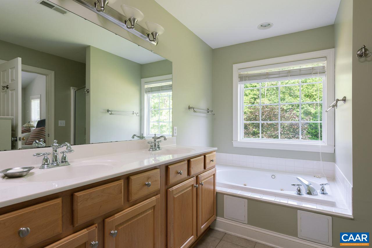 2948 Catlett Road Charlottesville, VA 22901 - Photo 13 of 36 Separate shower, jetted tub and full walk-in closet just past the dual vanities