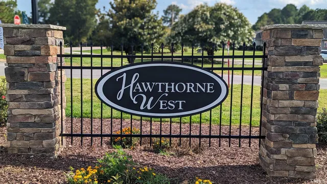 a sign on the side of a building