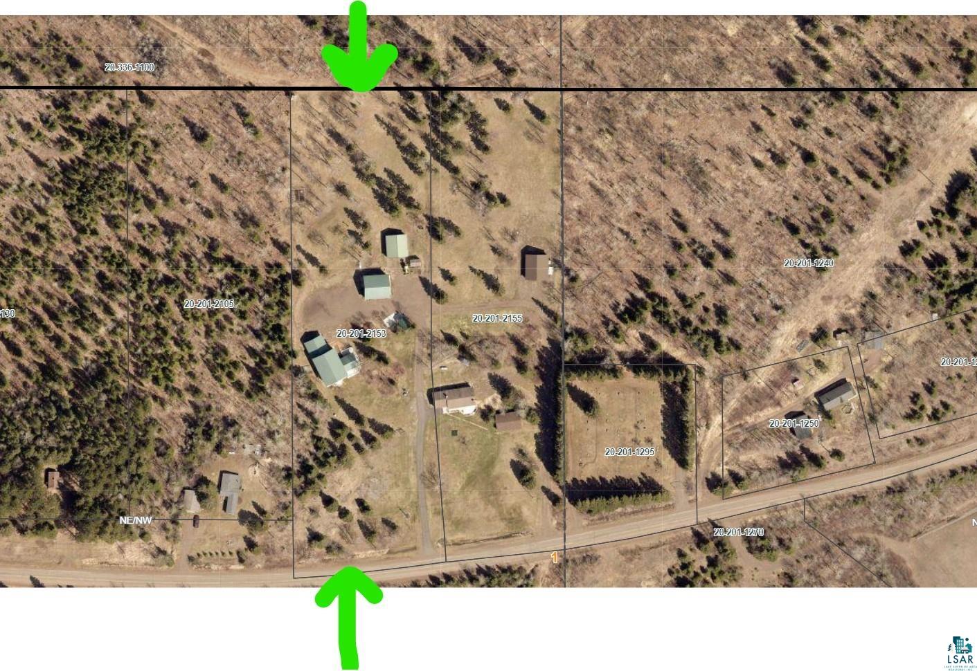 183 Cramer Road Schroeder, MN 55613 - Photo 5 of 50 Aerial image showing approximate shape of parcel.