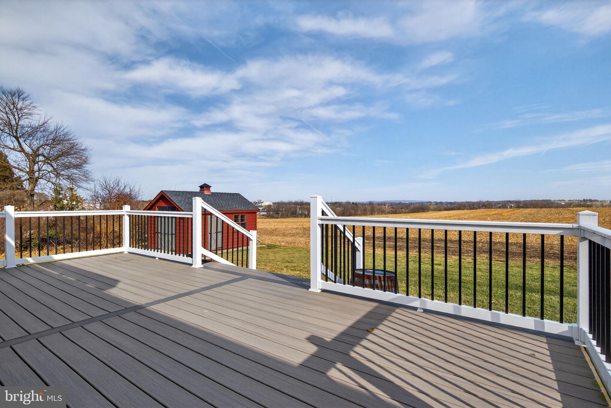 2103 South View Road Lancaster, PA 17602 - Photo 22 of 35 a view of a balcony with wooden floor and fence