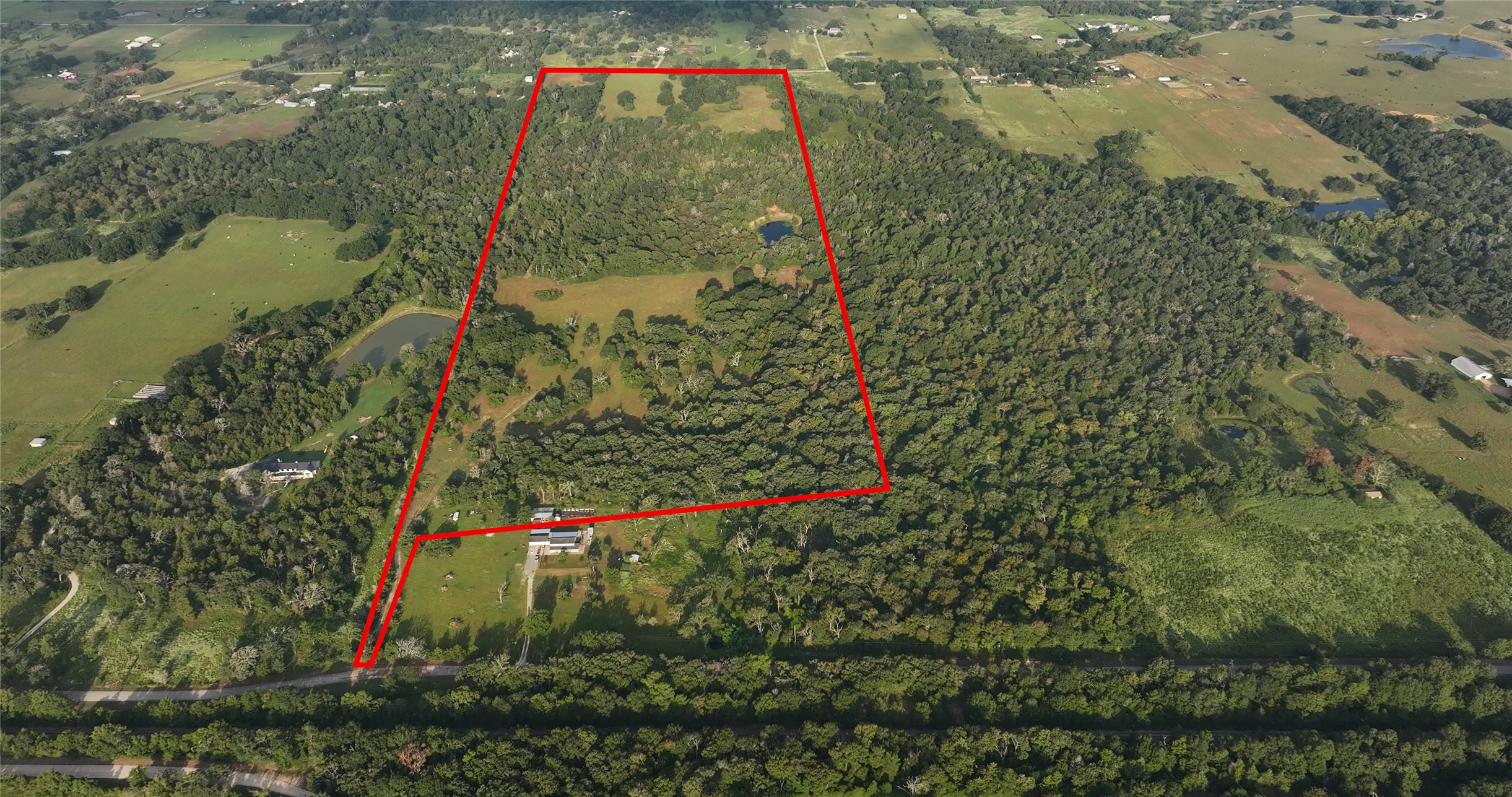 27296 Rock Island Road Hempstead, TX 77445 - Photo 29 of 30 a view of a yard with plants and a small yard