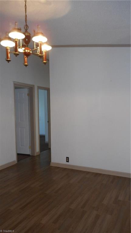 2621 Baltimore Road East Bend, NC 27018 - Photo 12 of 37 View From Dining Room To Bedrooms 2 & 3