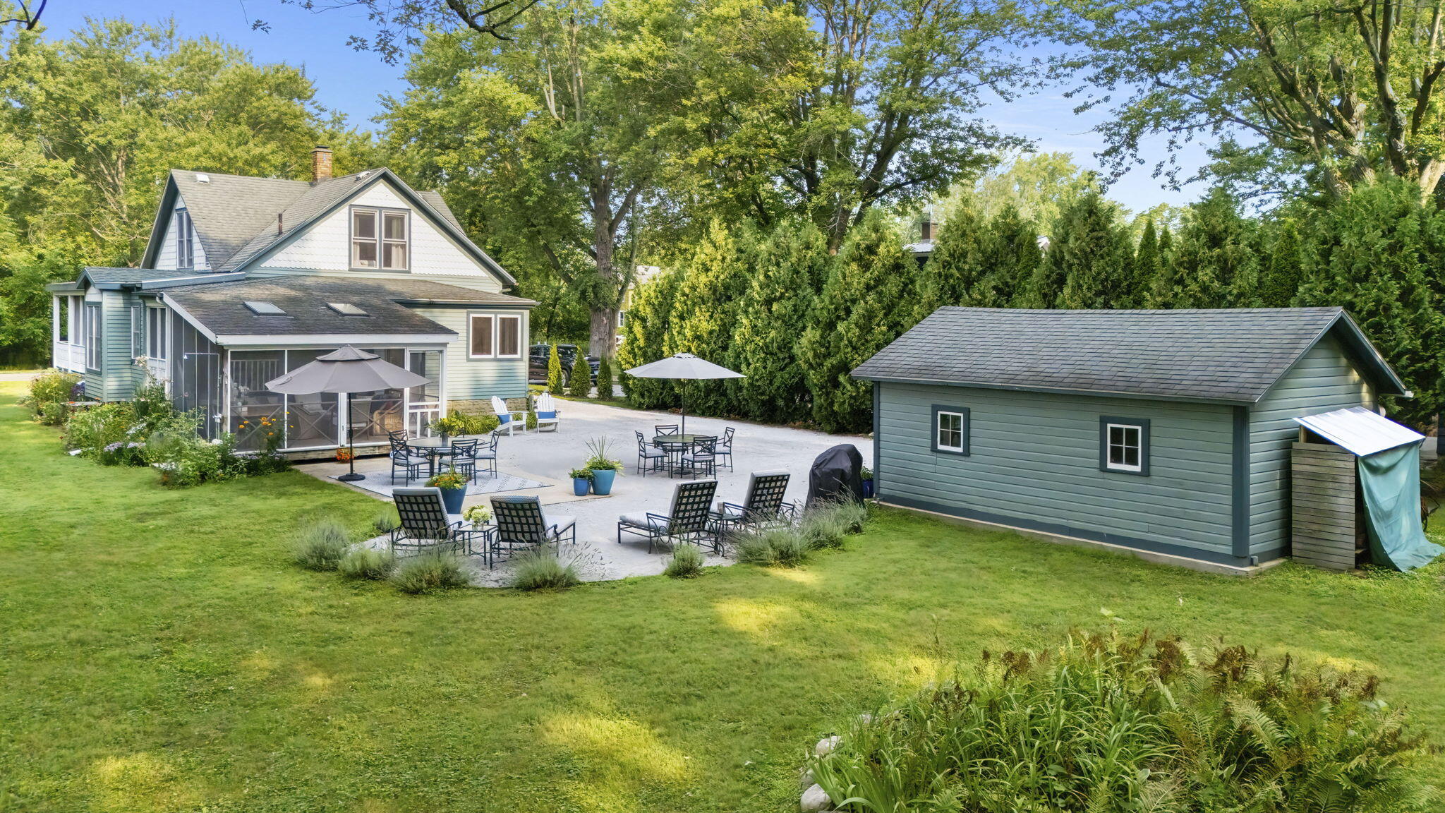 12877 Flynn Road Sawyer, MI 49125 - Photo 3 of 43 Backyard