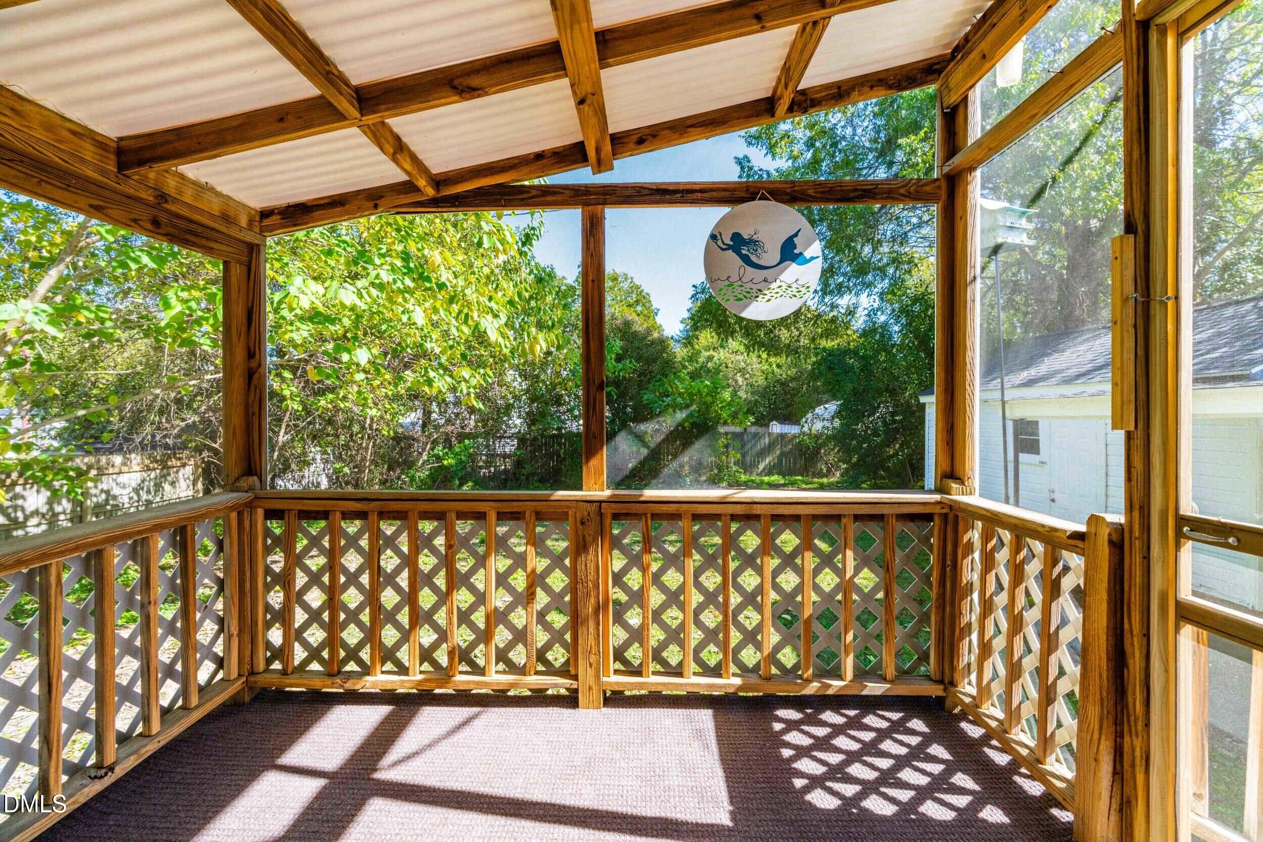 305 North 10th Street Erwin, NC 28339 - Photo 29 of 36 Screen porch
