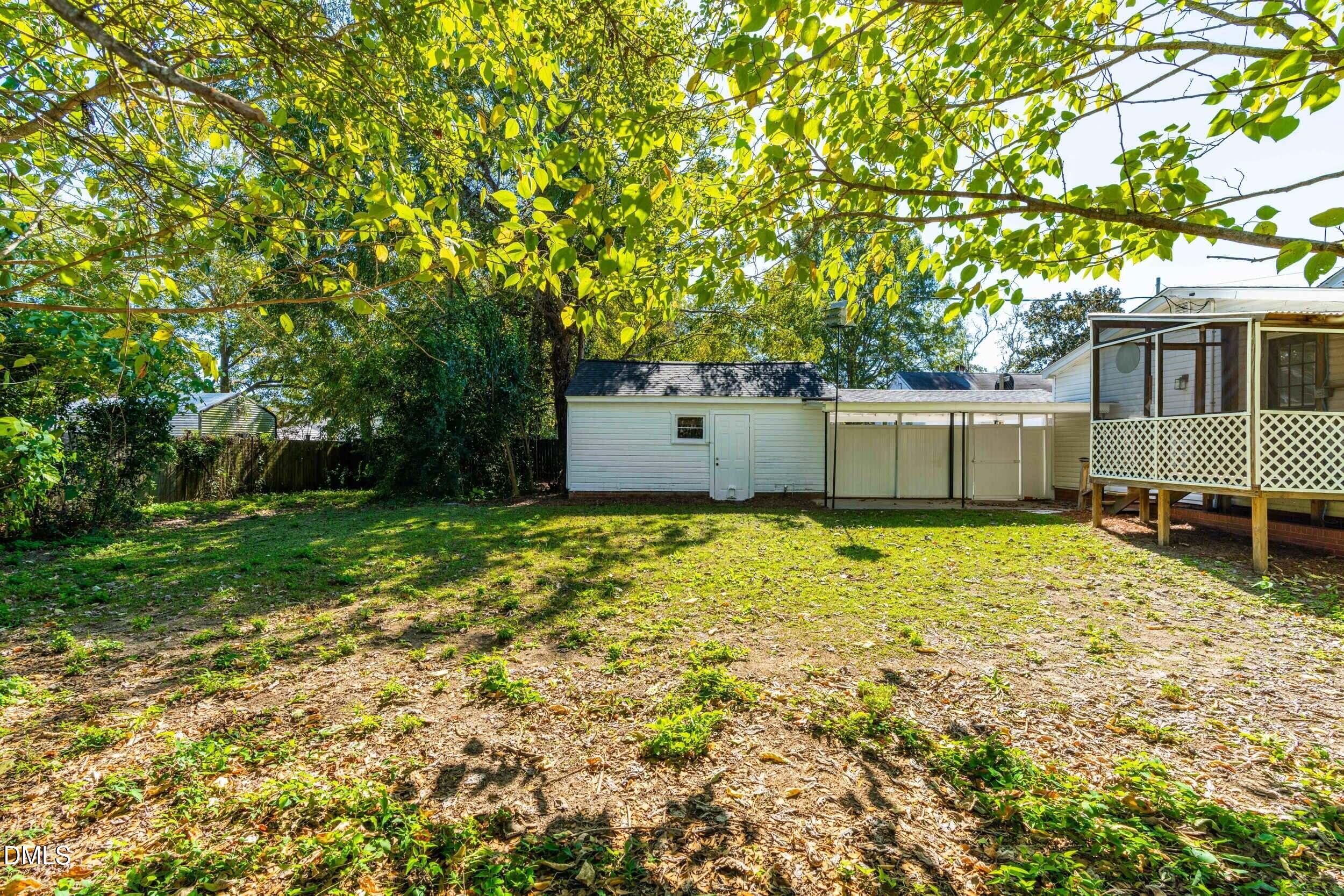 305 North 10th Street Erwin, NC 28339 - Photo 31 of 36 Backyard