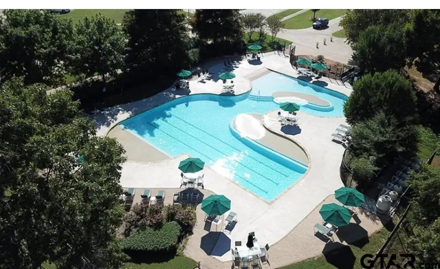 a view of a flower in a garden