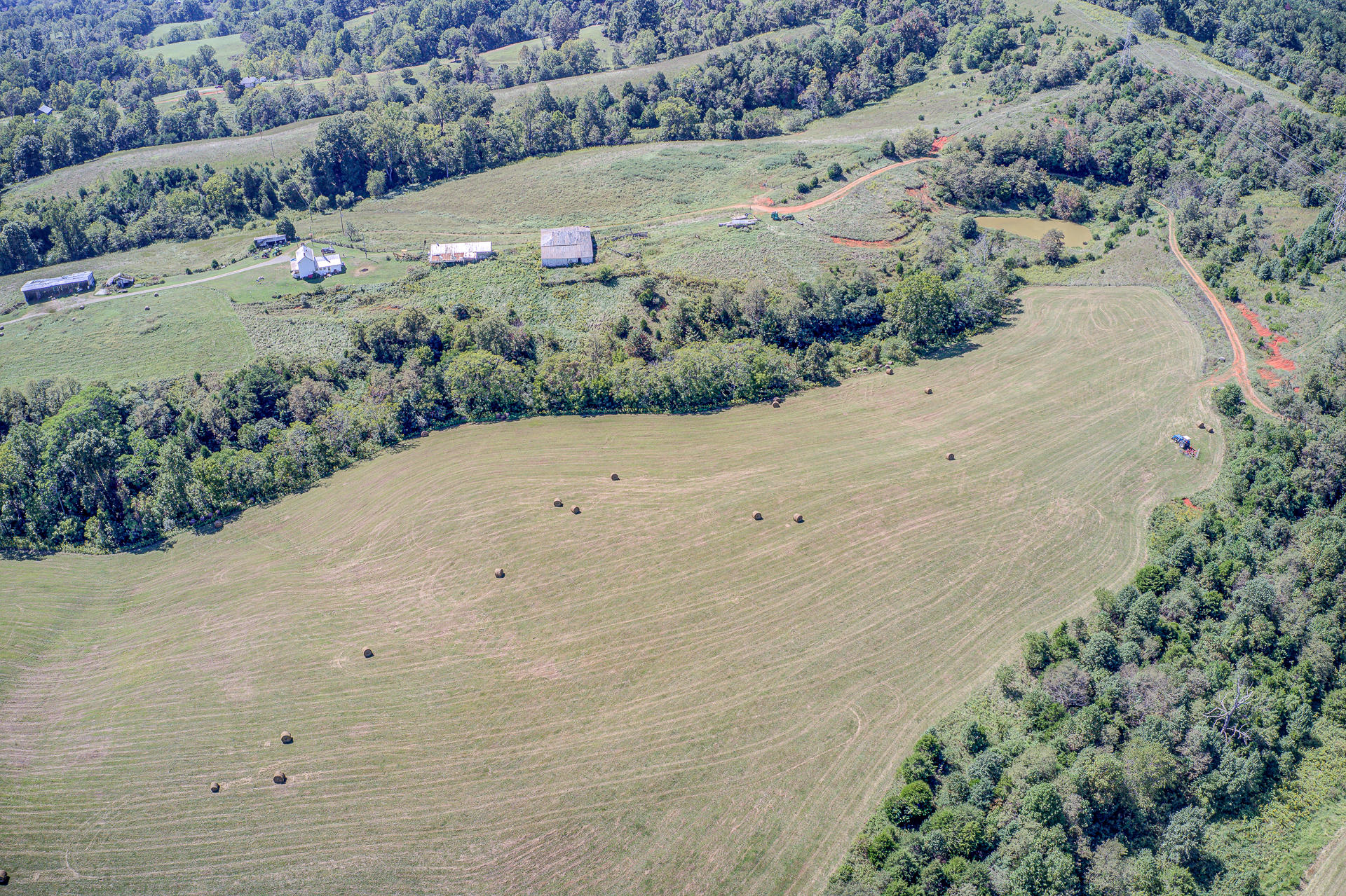 1375 Simmons Mill Road Thaxton, VA 24174 - Photo 4 of 30 a view of a road with a yard