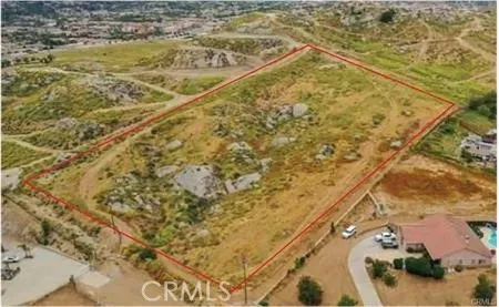 a view of a swimming pool and an outdoor space