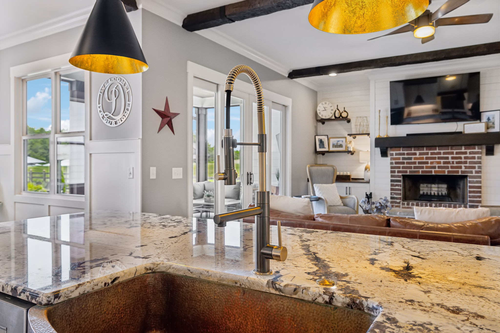 1236 Beechcroft Road Spring Hill, TN 37174 - Photo 30 of 70 a living room with a fireplace