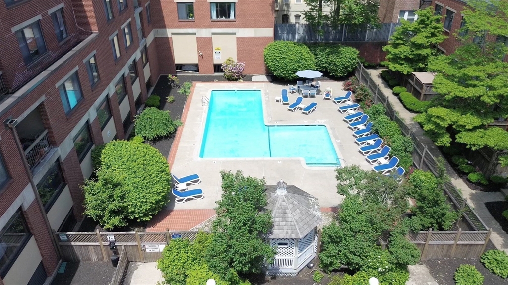 85 Brainerd Road, Unit TH7 Boston, MA 02134 - Photo 33 of 41 an aerial view of a house with outdoor space