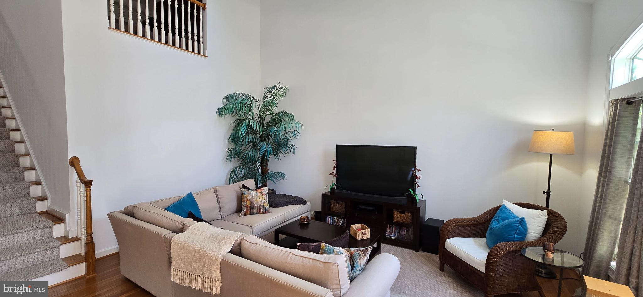 7357 Cluster House Way Gainesville, VA 20155 - Photo 2 of 28 a living room with furniture and a potted plant