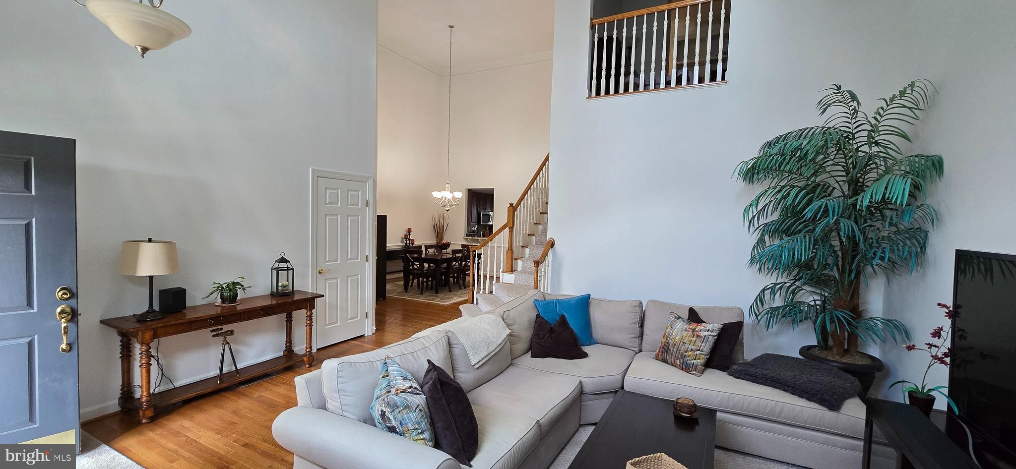 7357 Cluster House Way Gainesville, VA 20155 - Photo 4 of 28 a living room with furniture and a potted plant